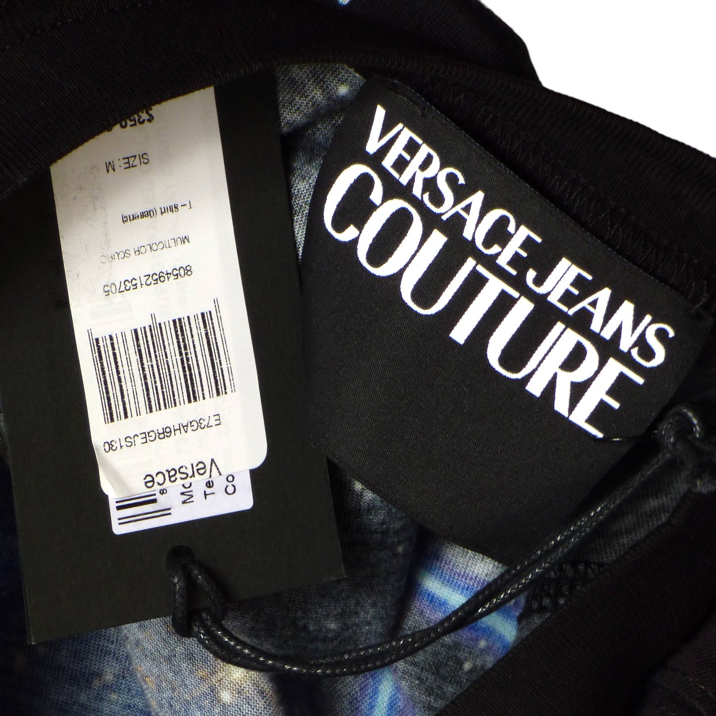 VERSACE JEANS COUTURE- NWT Graphic Print T-Shirt, Size Medium