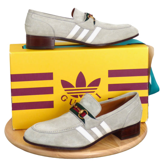 GUCCI x ADIDAS-2022 NIB 2022 Quentin Loafers, Size- 12 1/2