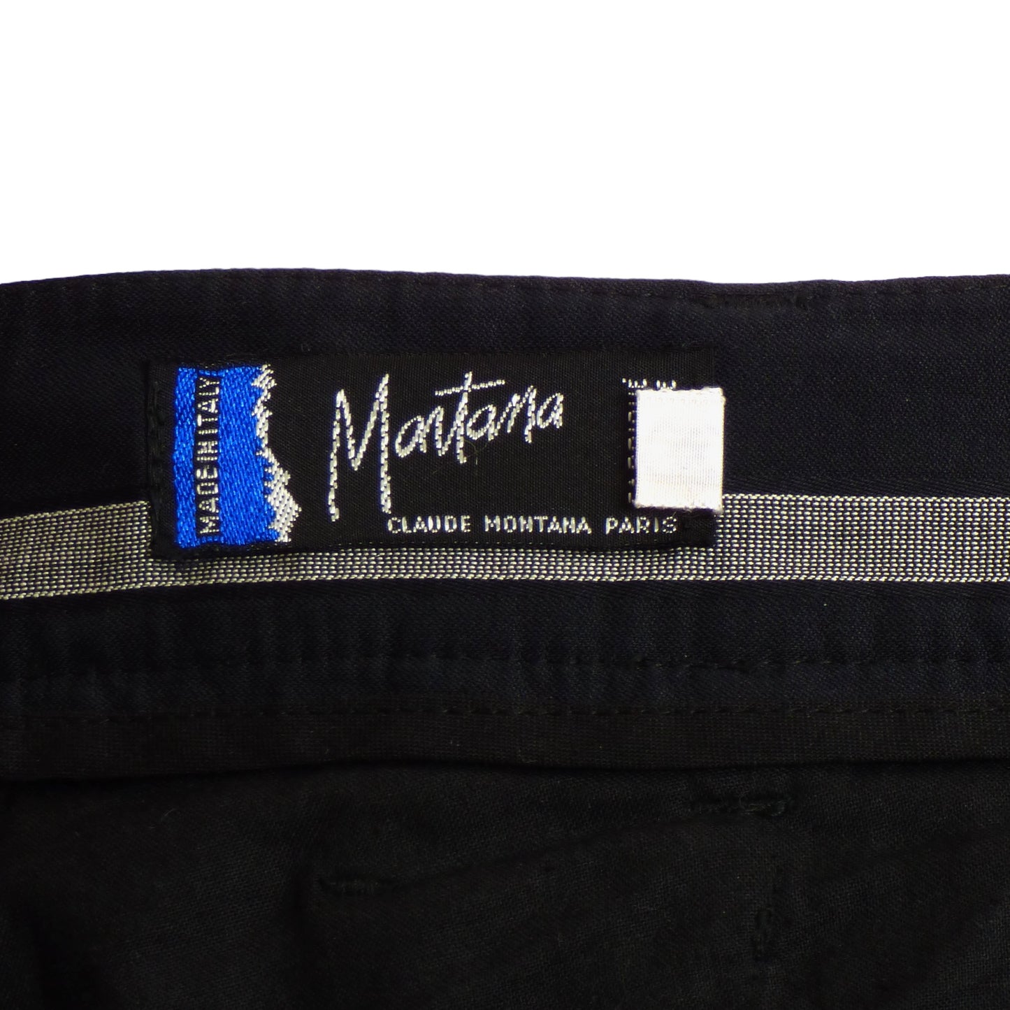 CLAUDE MONTANA-1990s Pinstripe Pants, W-32