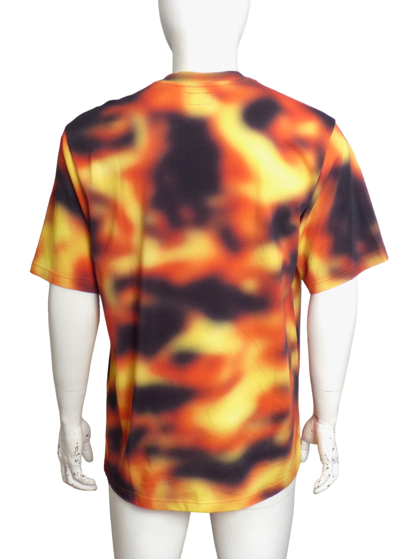 SUPREME- 2023 Flame Small Box Logo T-Shirt, Multiple Sizes Available