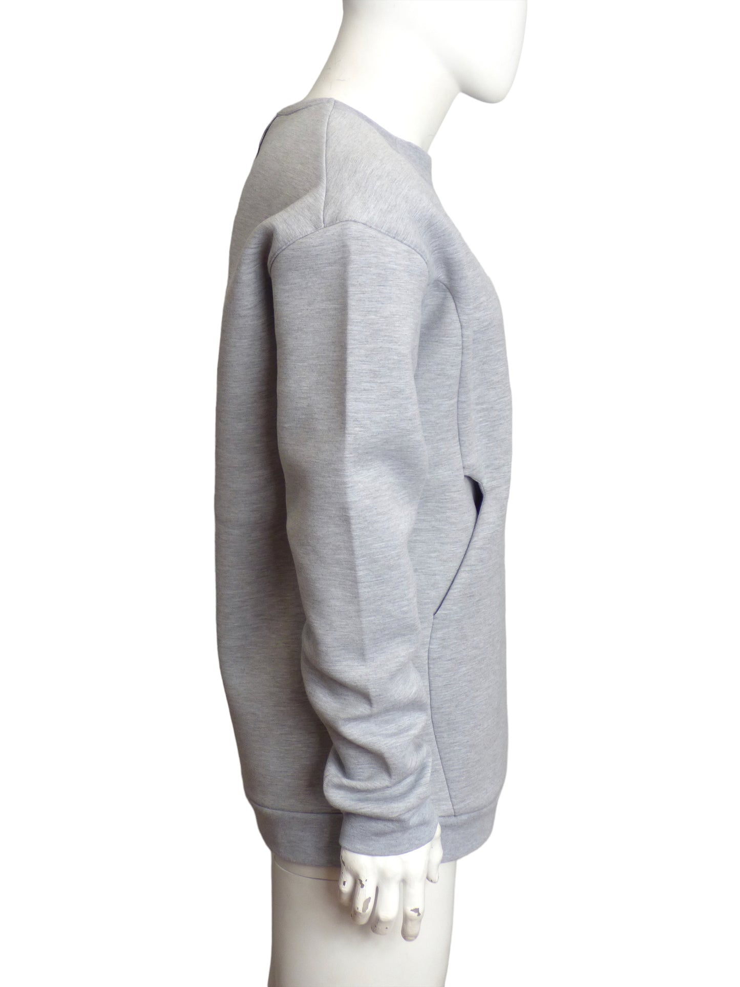 TEMPLA- NWT Oversized Gray Sweatshirt, Size-Small