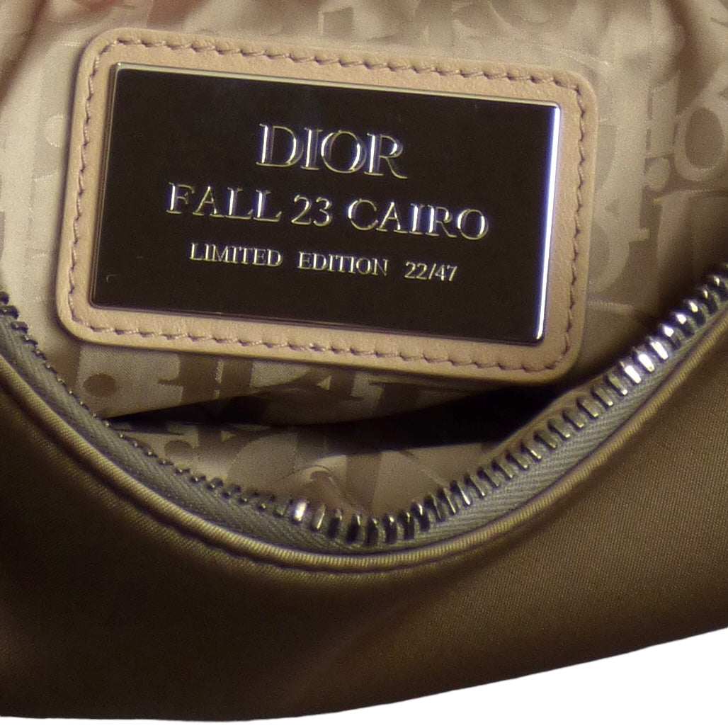 DIOR- 2023 Limited Edition Saddle Crossbody Bag & Water Bottle