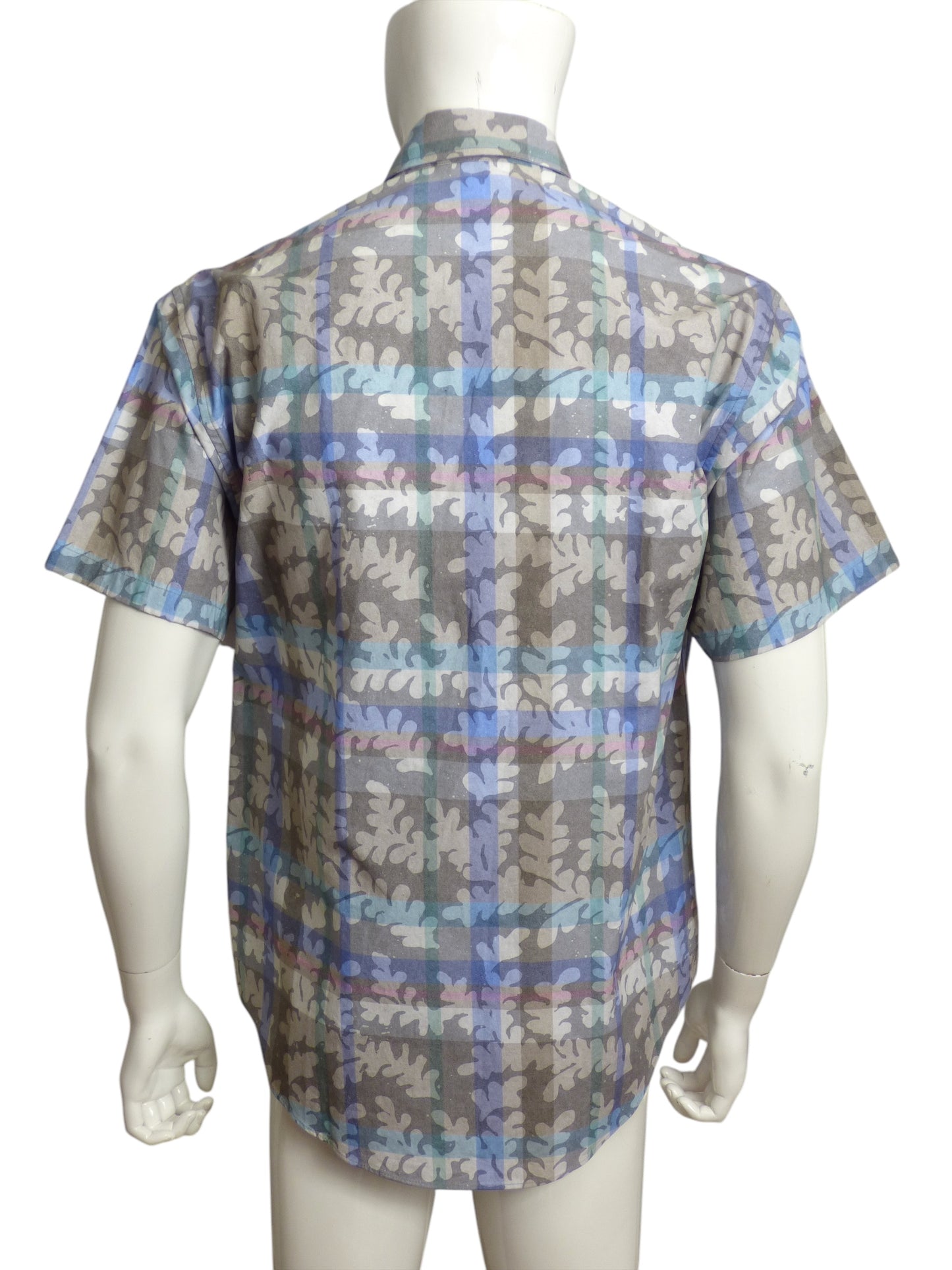 MOSCHINO COUTURE- NWT Cotton Print S/S Shirt, Size Large