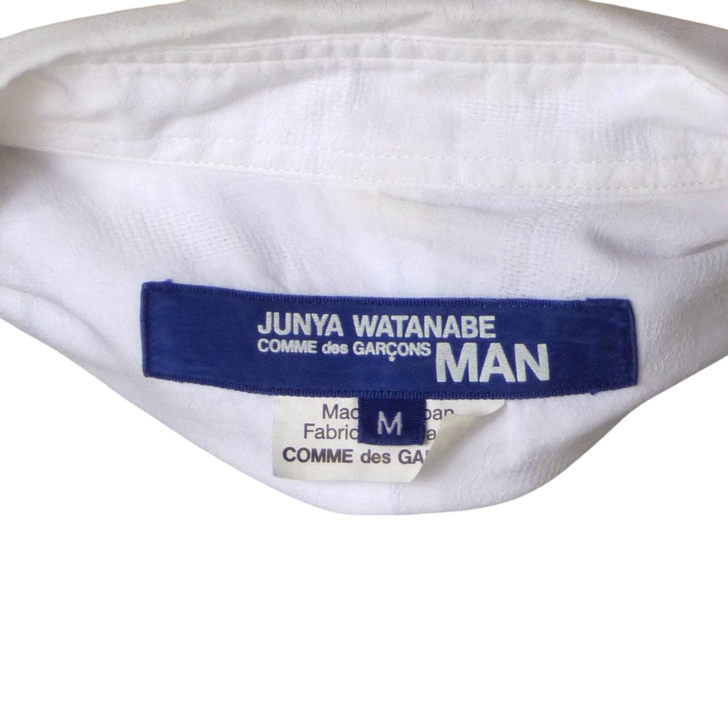 JUNYA WATANABE MAN- 2019 Cotton Patchwork S/S Shirt, Size Medium