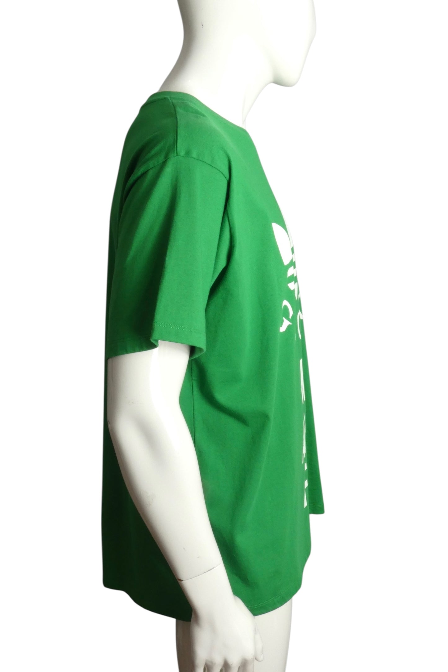 GUCCI x ADIDAS- NWT 2022 Green Graphic Print T-Shirt, Size Medium