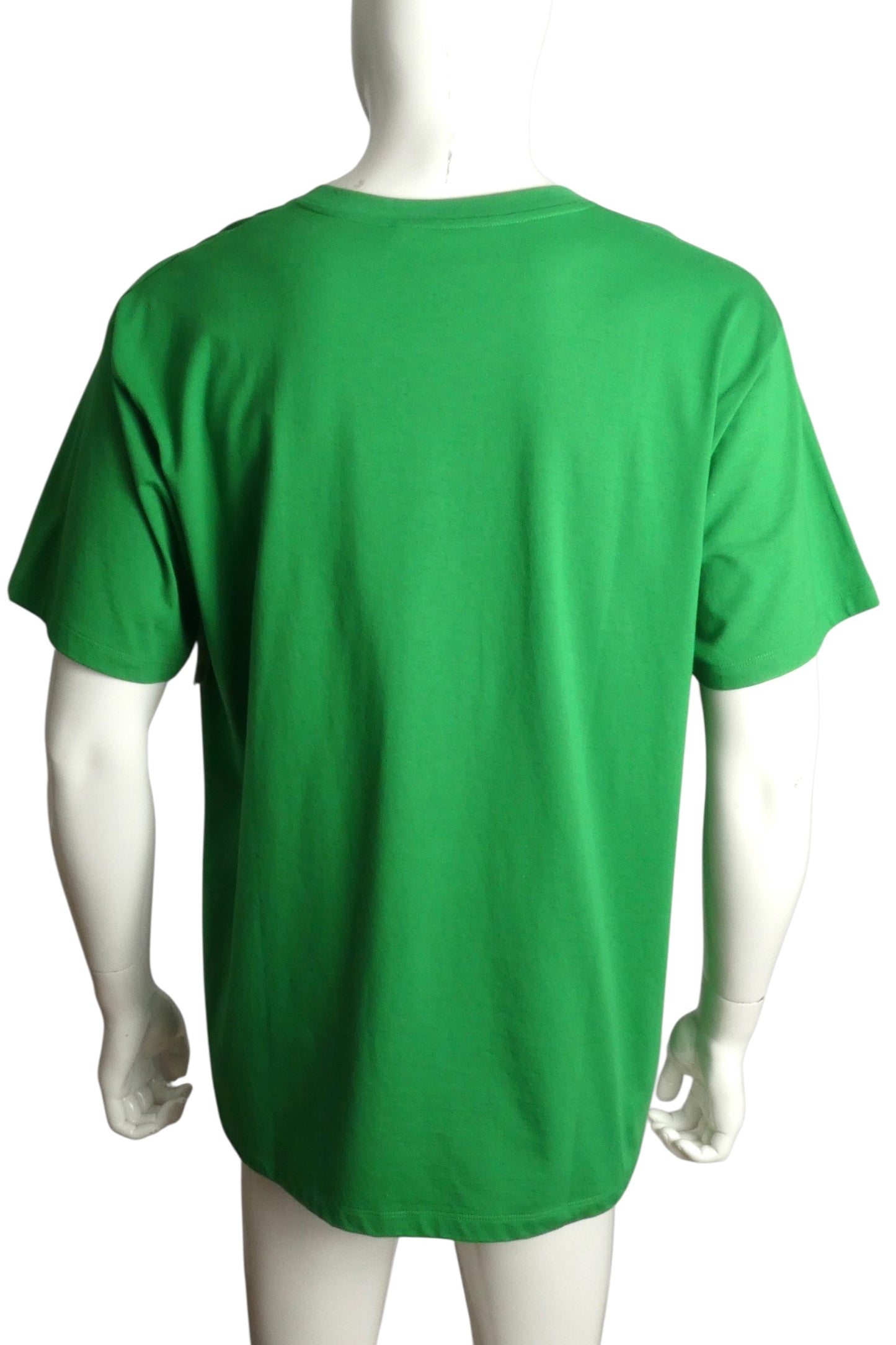 GUCCI x ADIDAS- NWT 2022 Green Graphic Print T-Shirt, Size Medium