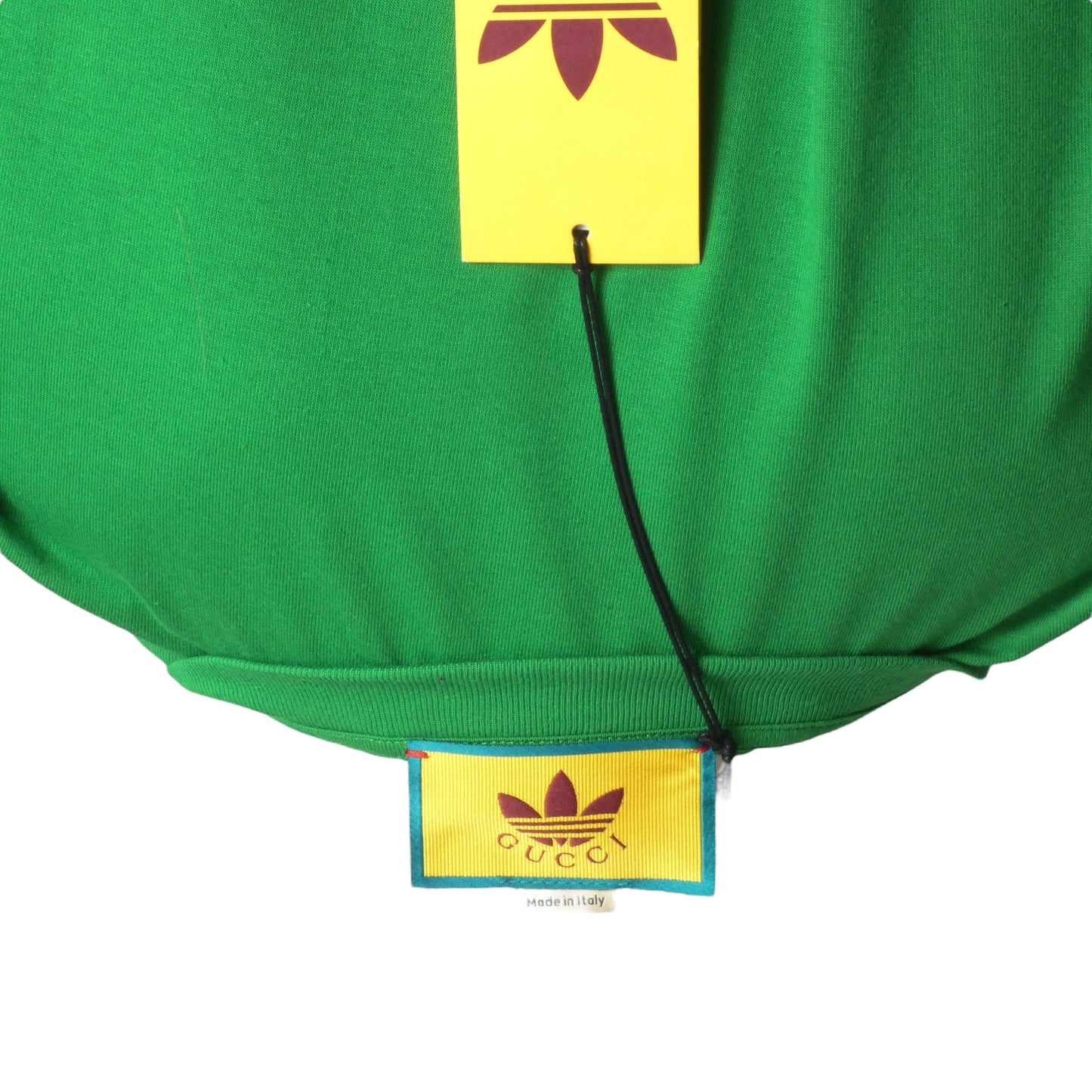 GUCCI x ADIDAS- NWT 2022 Green Graphic Print T-Shirt, Size Medium