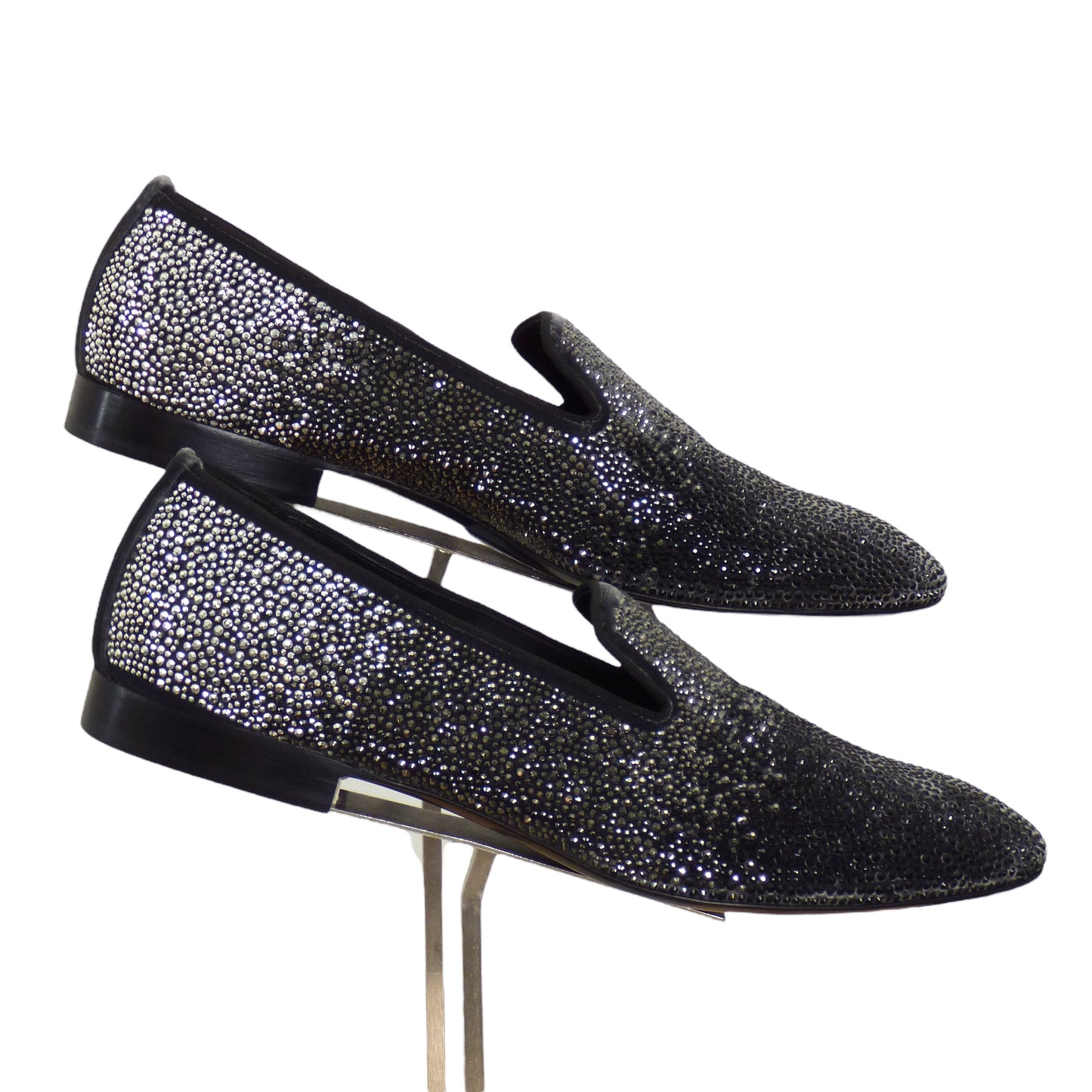 LOUIS LEEMAN- NIB Crystal Slippers, Size 13