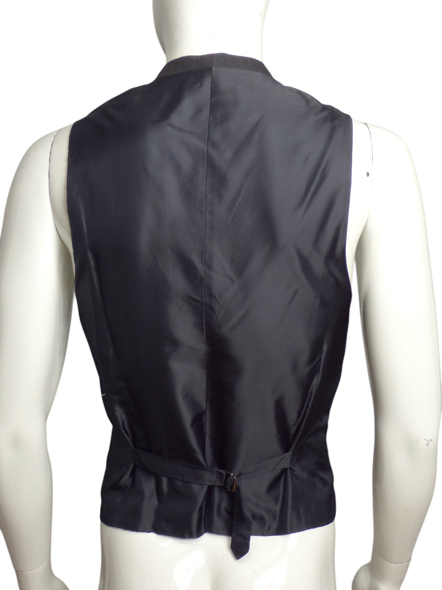 YVES SAINT LAURENT- NWT Grey Wool Vest, Size Large