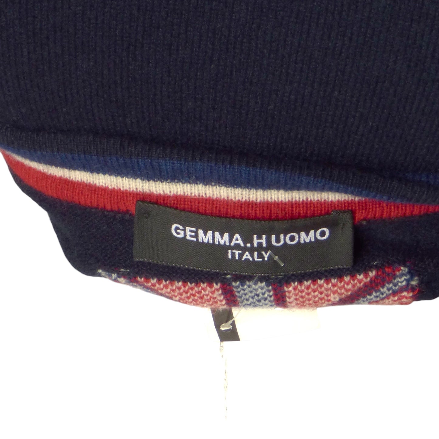 GEMMA. H UOMO- NWT Navy Cashmere Cardigan, Size XL