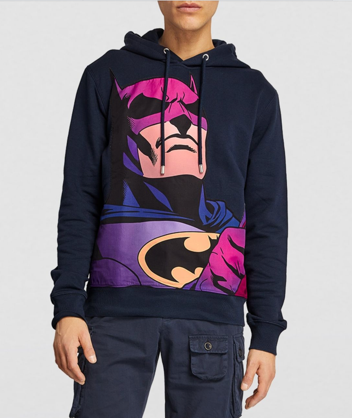 LANVIN x DC COMICS- NWT 2022 Batman Hoodie Sweatshirt, Size Medium