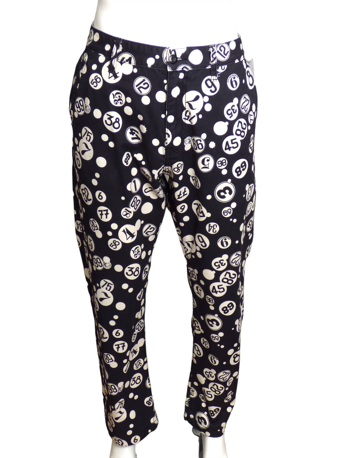 BILLIONAIRE BOYS CLUB-2022 BB Prix Lottery Balls Flat Front Twill Pants, W-36