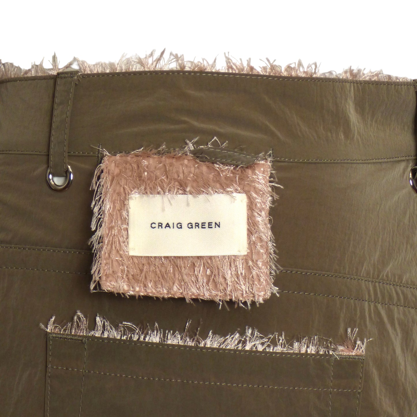 CRAIG GREEN- Fluffy Reversible Trousers, W-36