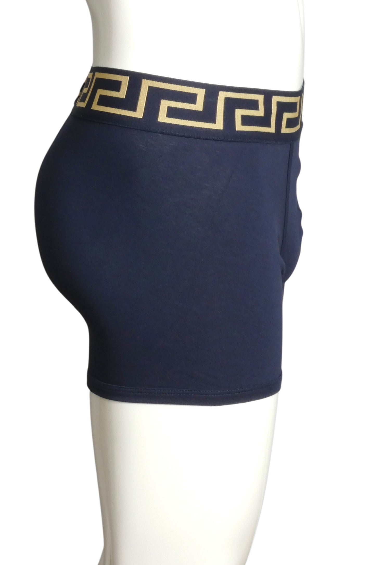 VERSACE- NIB Black Low Rise Trunk, Size 2XL