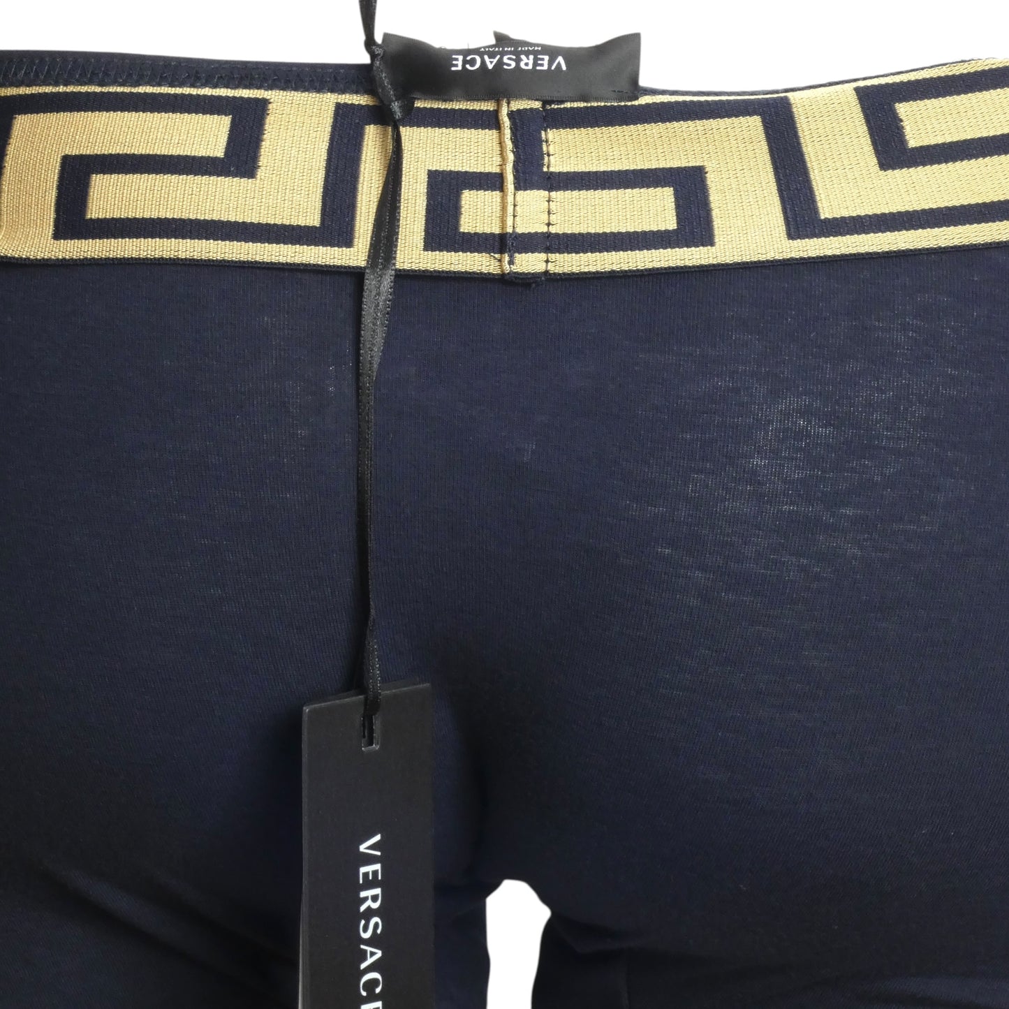 VERSACE- NIB Black Low Rise Trunk, Size 2XL