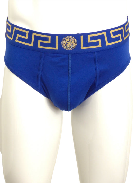 VERSACE- NIB Blue Brief, Multi Size Available