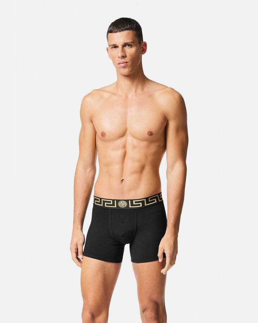 VERSACE- NIB Black Boxer Brief, Multi Size Available