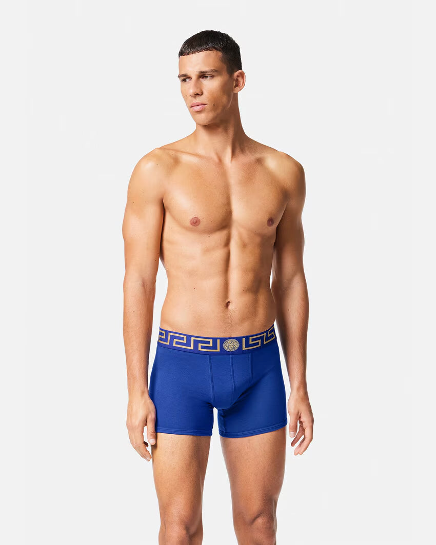 VERSACE- NIB Blue Boxer Brief, Multi Size Available