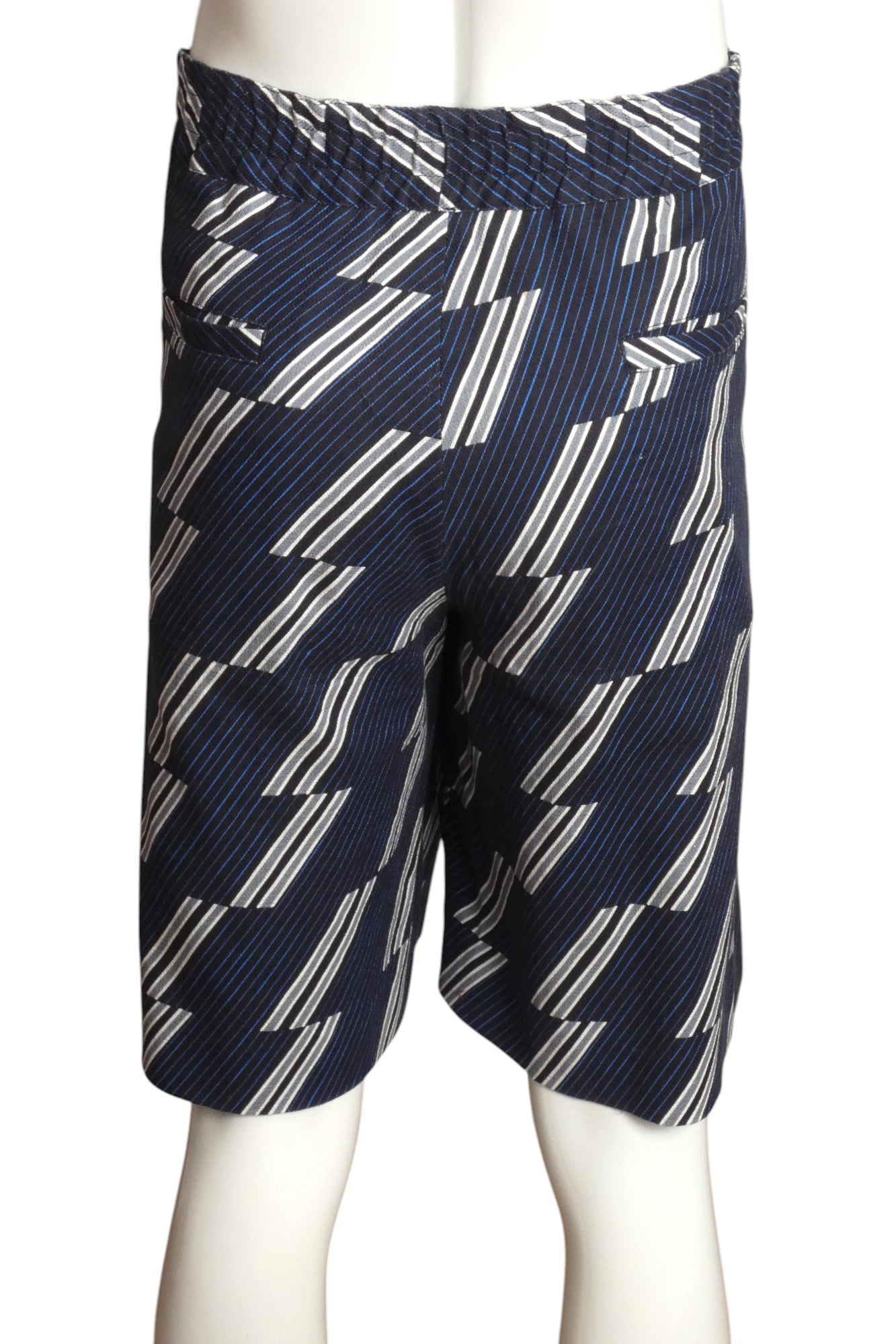 MSGM- Multi Color Cotton Print Shorts, Size 2XL