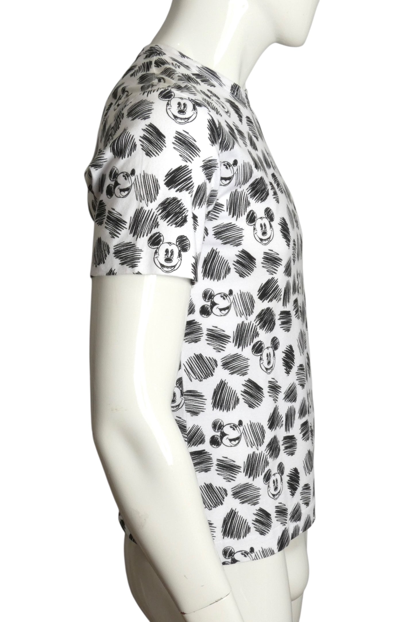 COMME DES GARCONS- 2021 Mickey Mouse Graphic Print T-Shirt, Size Small