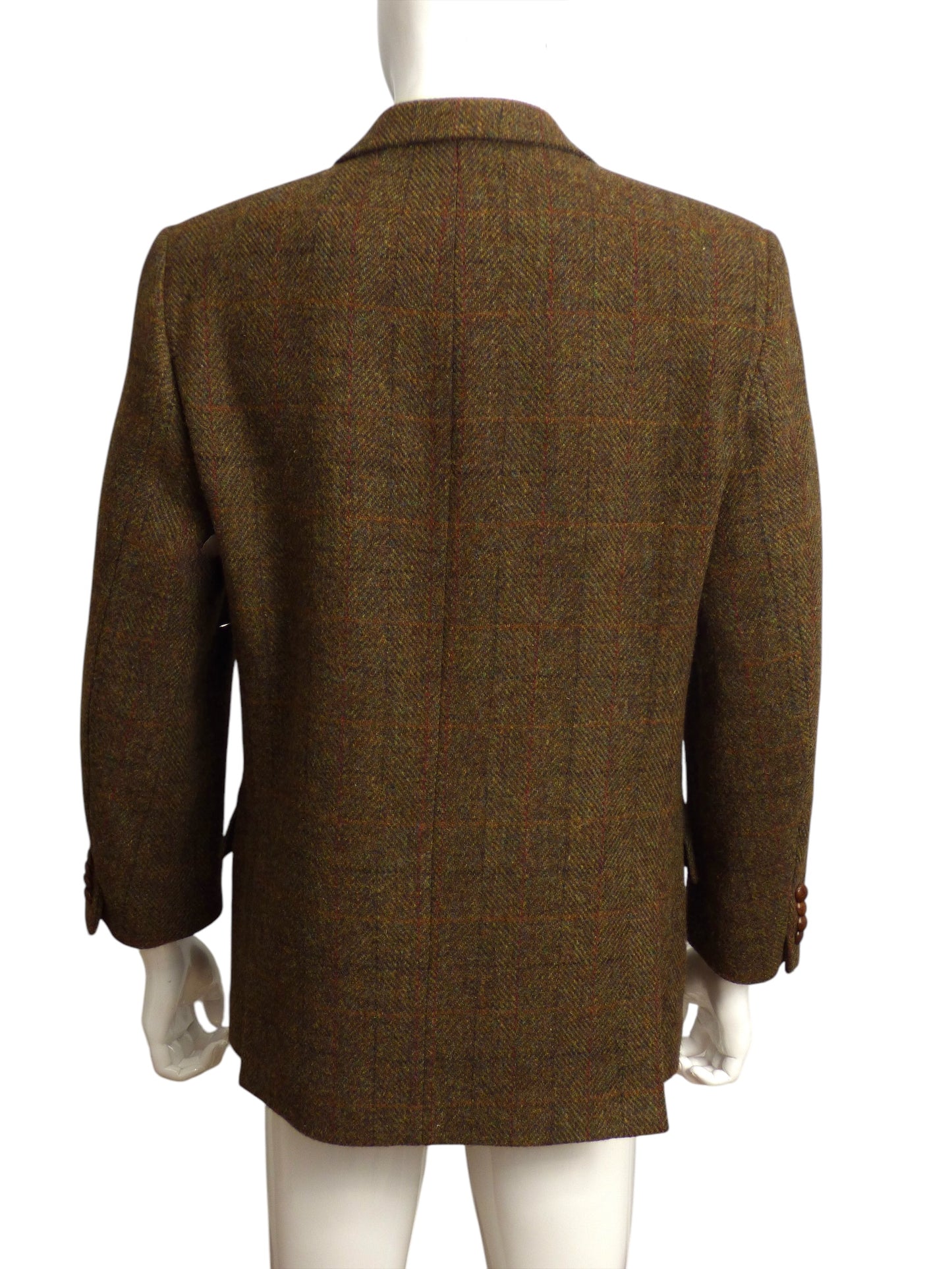 ABERCROMBI & FITCH- 1980s Harris Tweed Blazer, Size Large