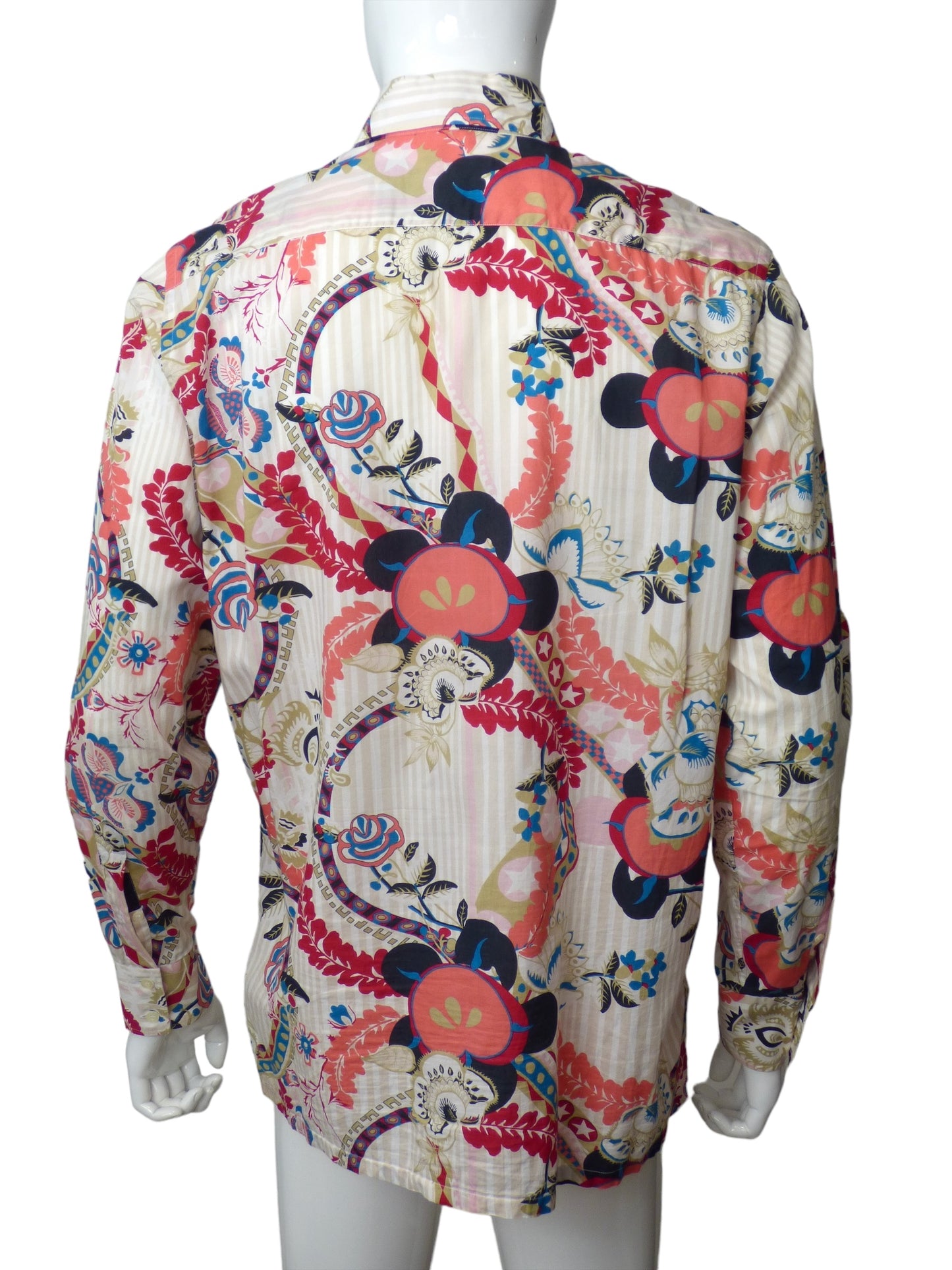 CHRISTIAN LACROIX- Cotton Print Shirt, Size-XLarge