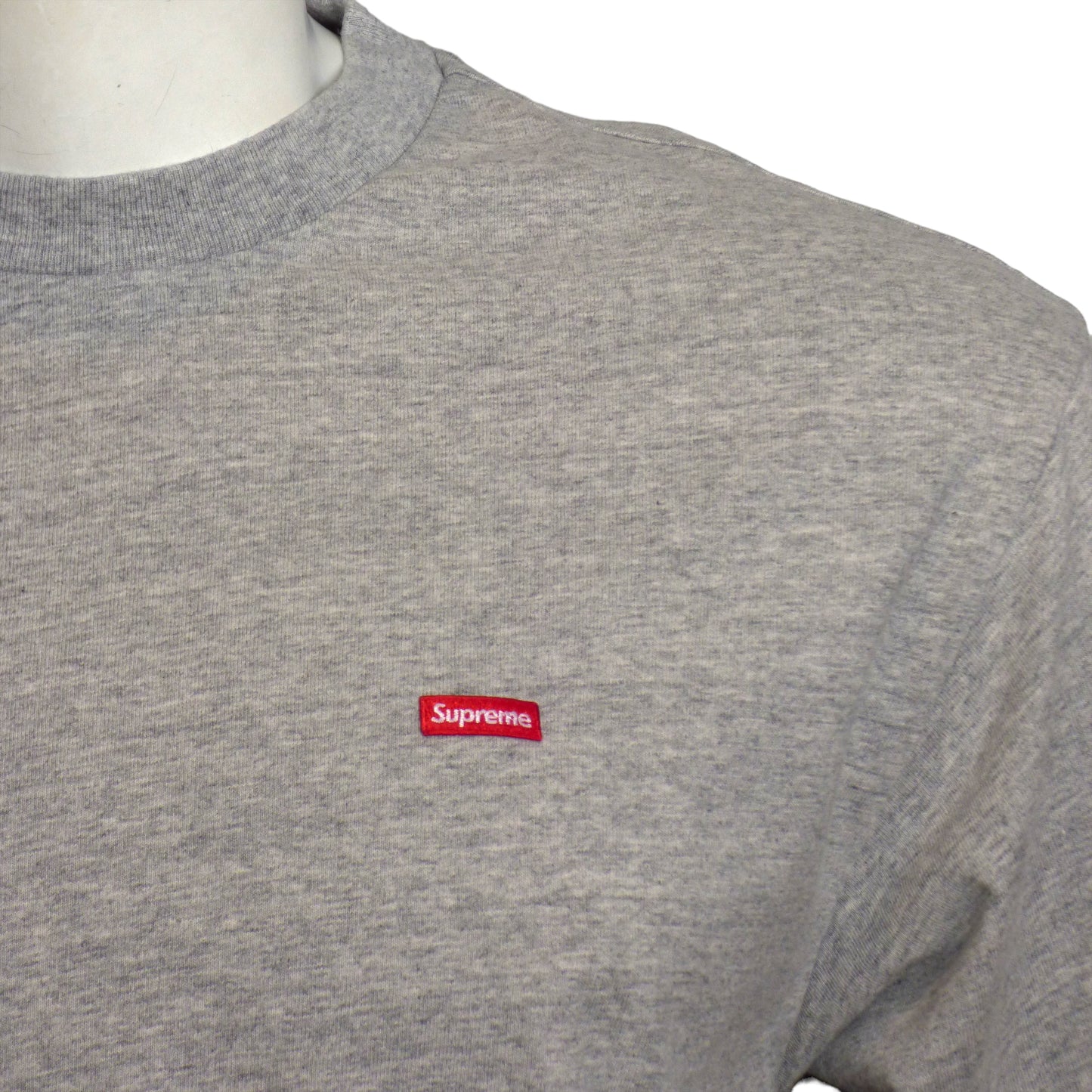 SUPREME- 2023 Gray Small Box Logo T-Shirt, Multiple Sizes