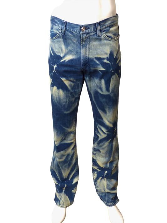 VERSUS VERSACE- Tie Dye Denim Jeans, Waist 38"