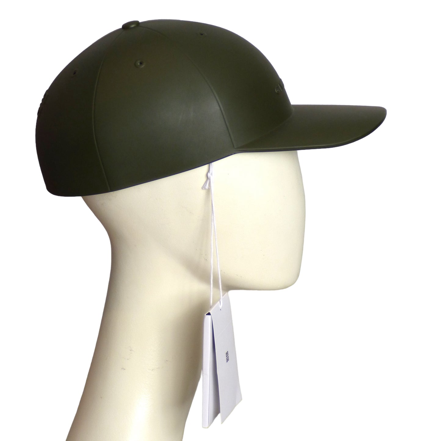 GIVENCHY- NWT Green Molded Hardshell Cap-Large