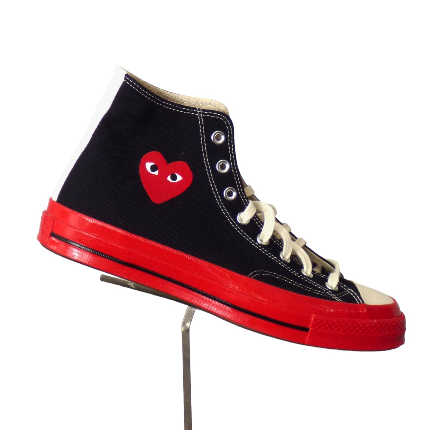 CONVERSE x COMME DES GARCONS-Play Hi-Top Sneakers, Size-11