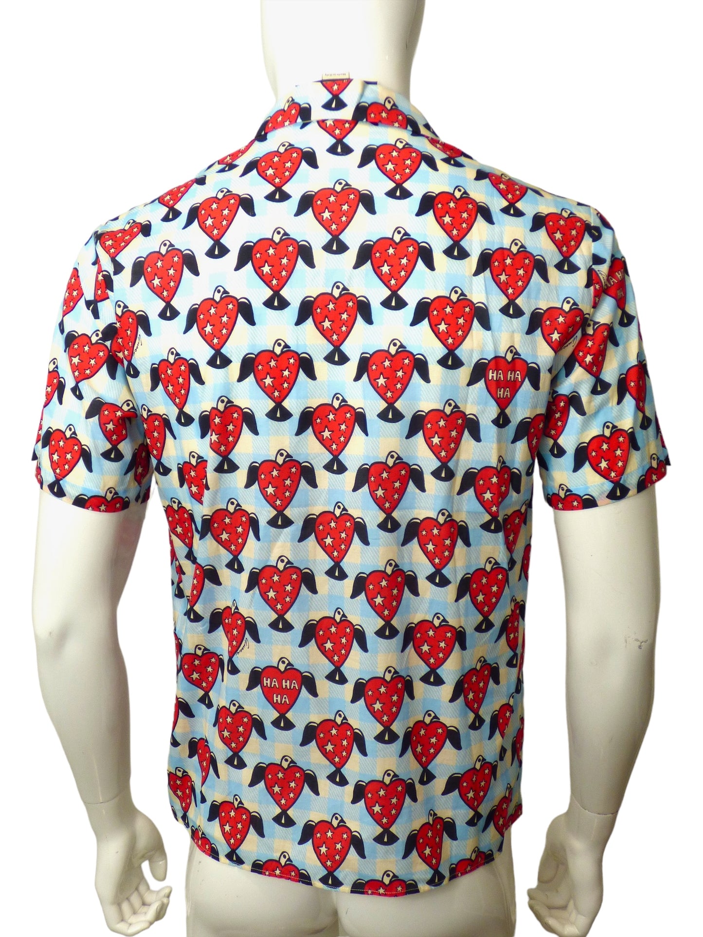 GUCCI- NWT Cotton Print S/S Shirt, Size Small