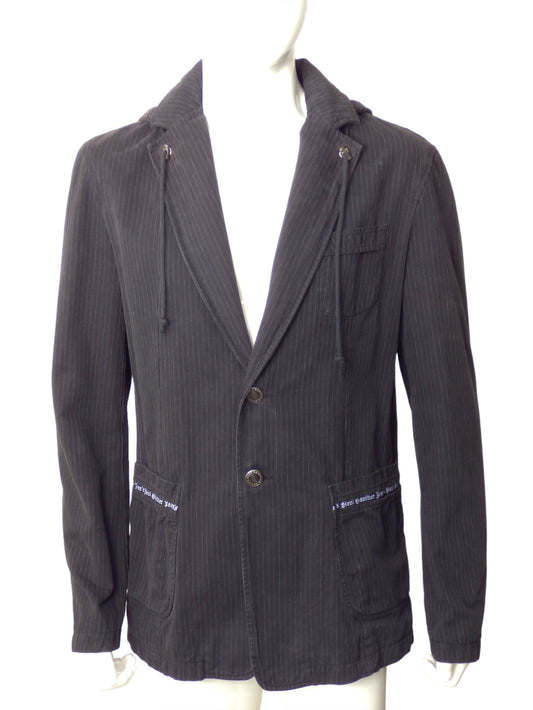 JEAN'S PAUL GAULTIER- 1990s Cotton Hoodie Blazer, Size XL