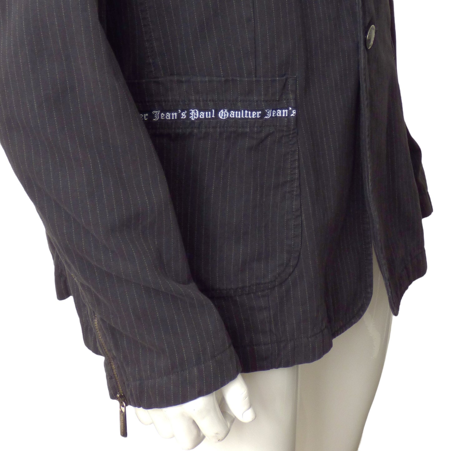 JEAN'S PAUL GAULTIER- 1990s Cotton Hoodie Blazer, Size XL