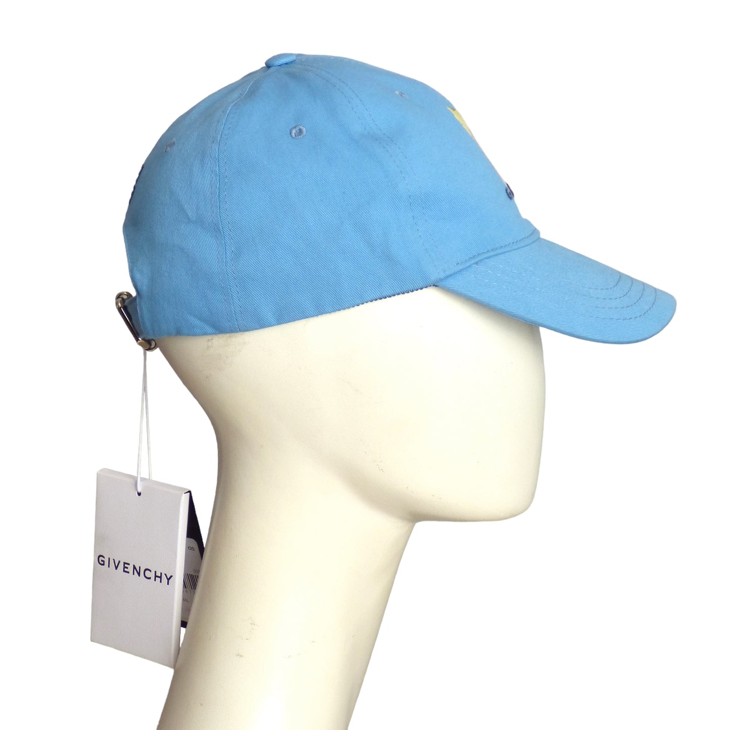 GIVENCHY- NWT Blue Curved Cap w/Logo