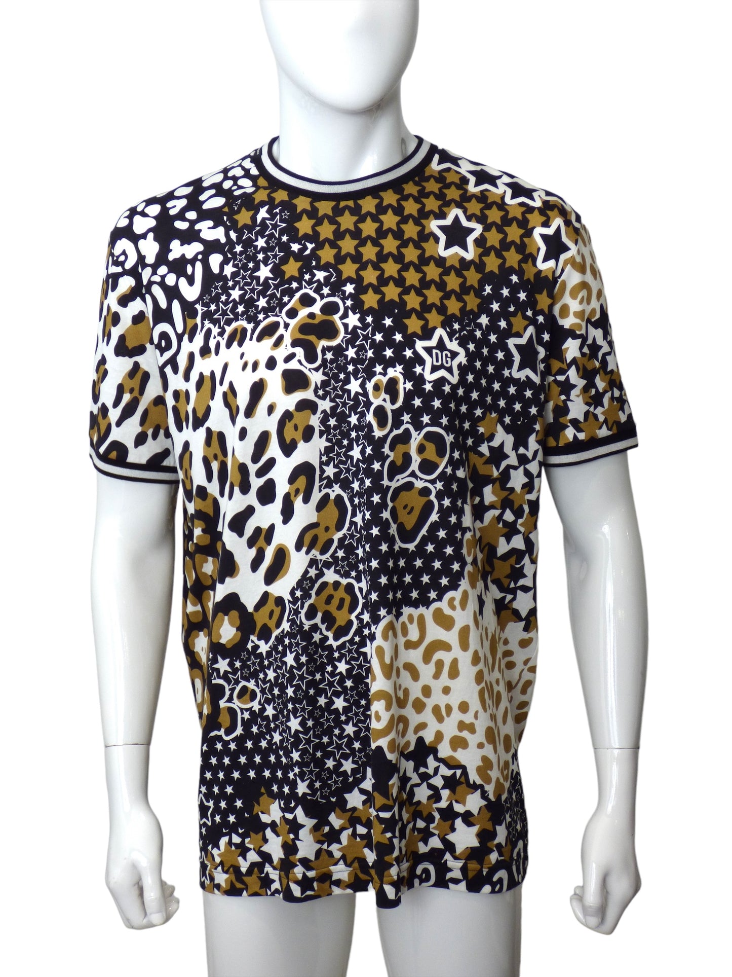 DOLCE & GABBANA- 2020 Graphic Print T-Shirt, Size 2XL