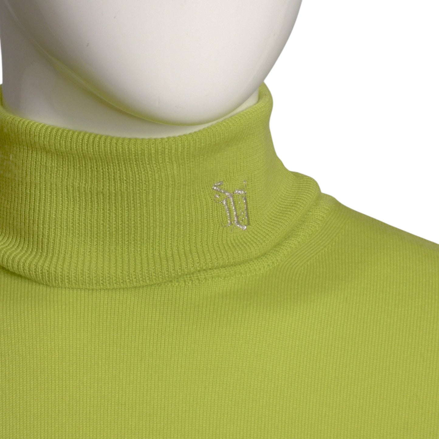 GIANNI VERSACE- 1990s Wool Turtleneck Sweater, Size Large