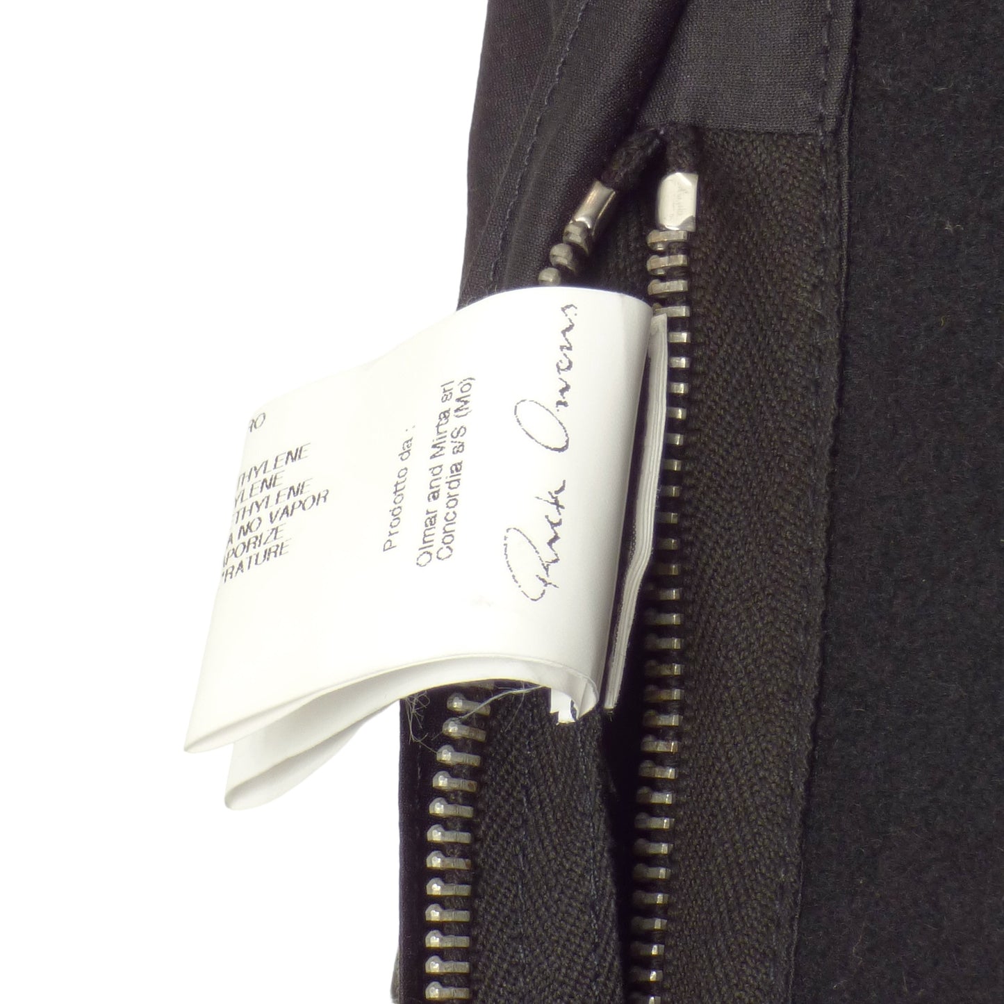 RICK OWENS- Black Wool Sleeveless Coats, Size Medium