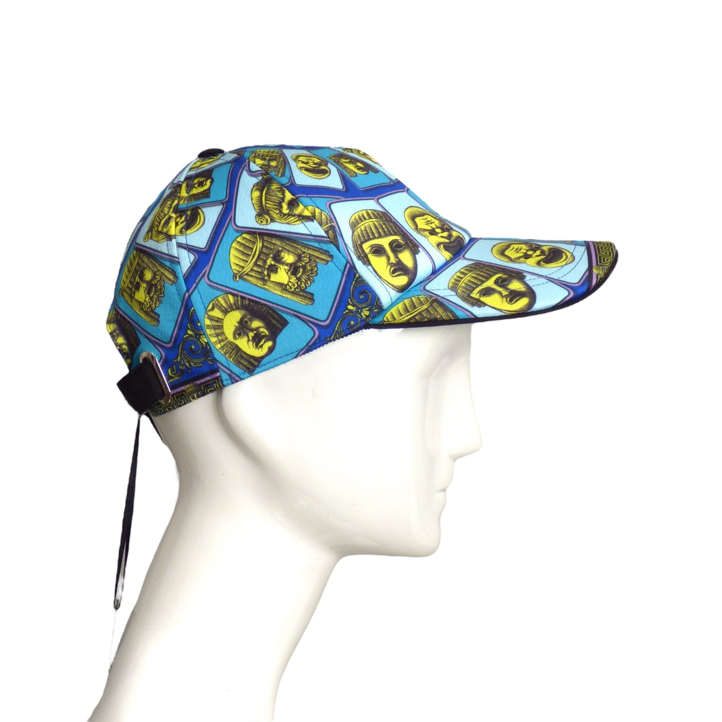 VERSACE- NWT 2023 Mask Print Ball Cap, Sz 57cm