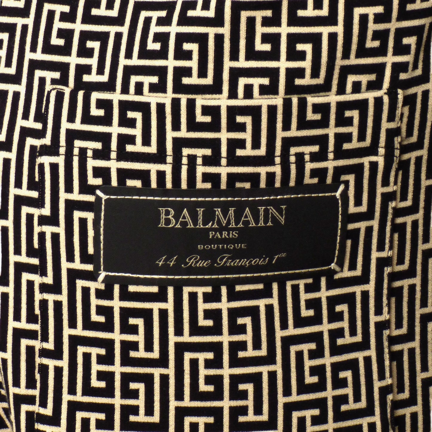 BALMAIN- NWT Logo Print Track Pants, Size XS