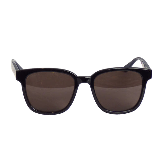 GUCCI- NIB Black Stripe Sunglasses