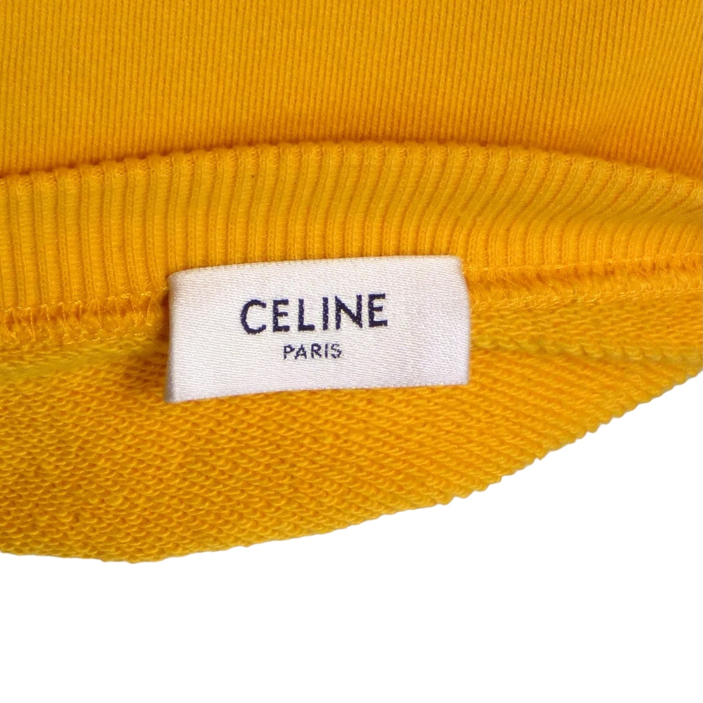 CELINE- Colorblock Cotton Sweatshirt, Size XL