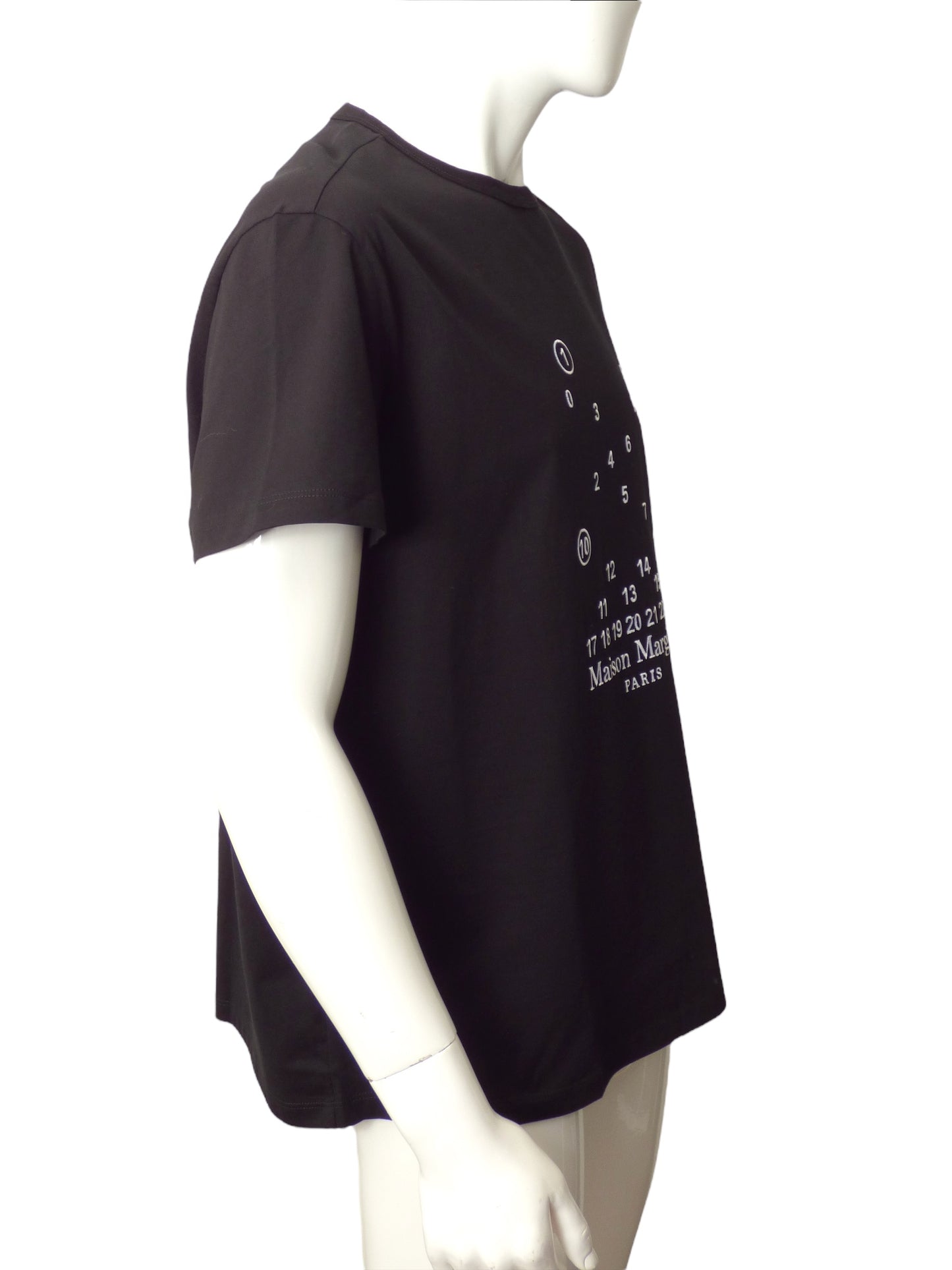 MAISON MARGIELA- NWT 2023 Black Graphic Print T-Shirt, Size XL