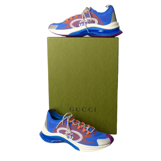 GUCCI- NIB Technical Multi Wave Run Sneakers, Size US-10