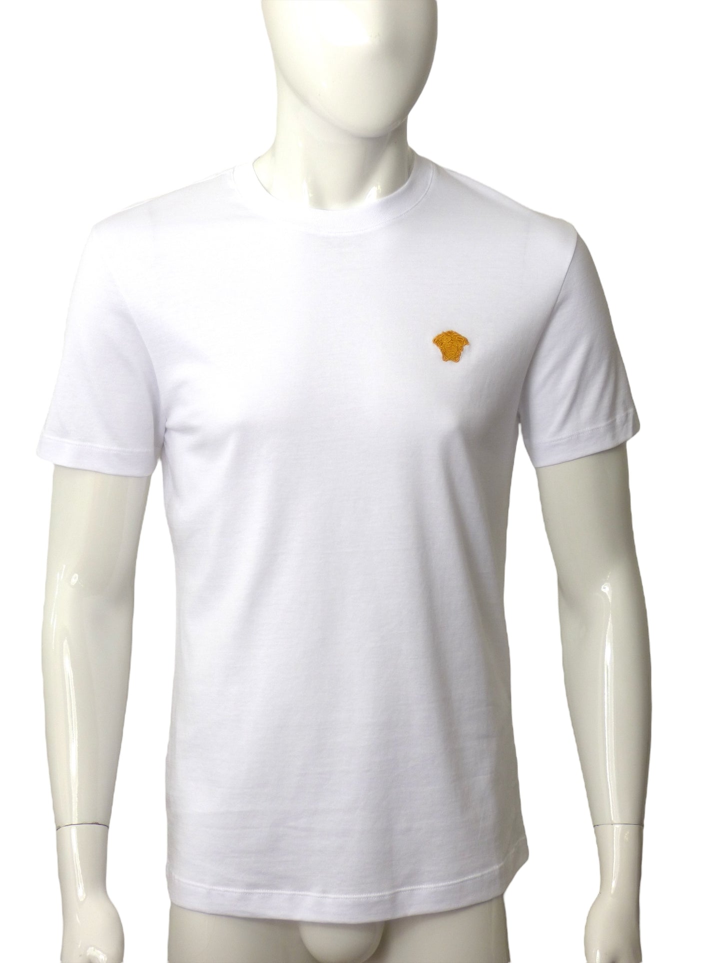 VERSACE-NWT White Medusa Cotton T-Shirt, Multiple Sizes Available