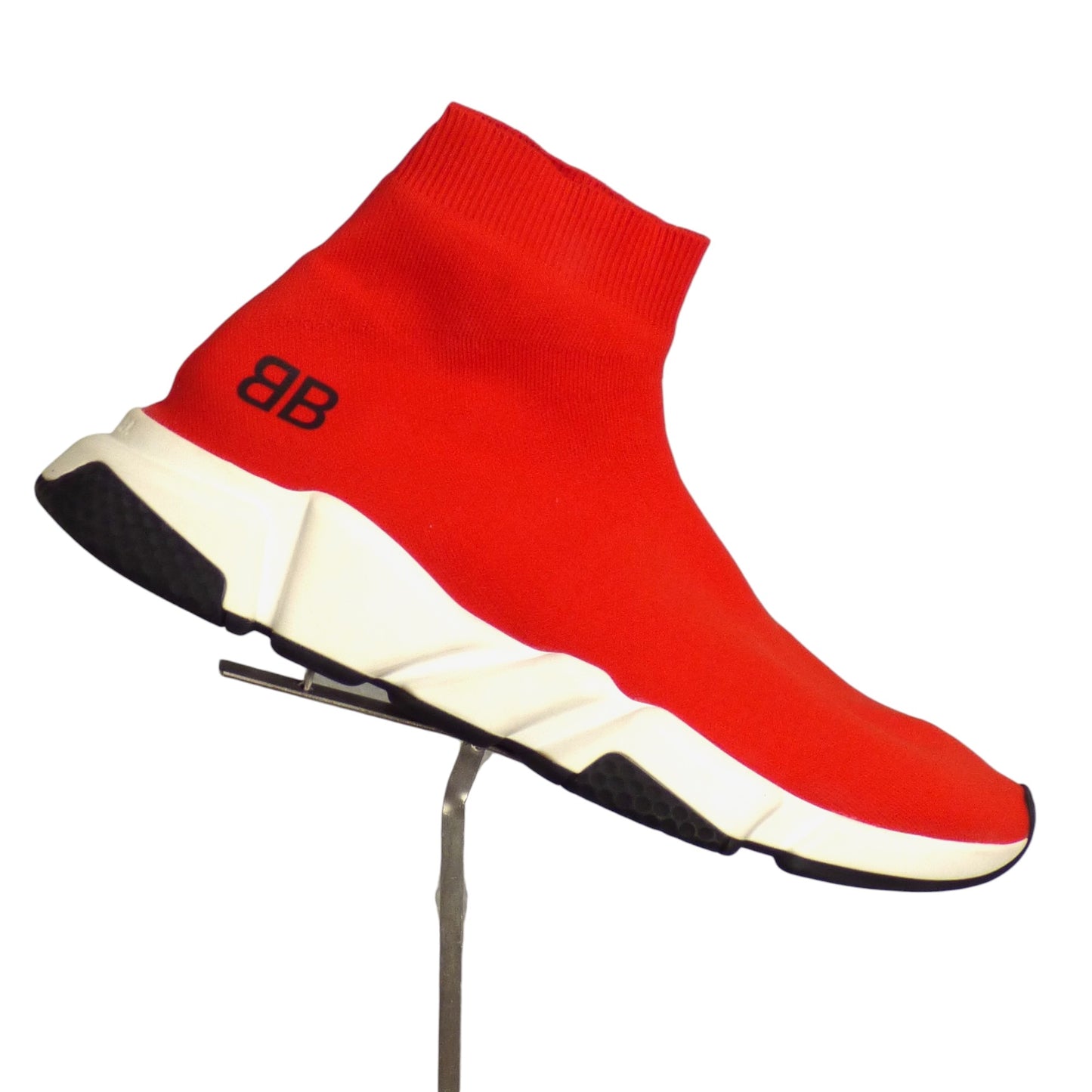 BALENCIAGA- Red Speed Trainers, Size 44