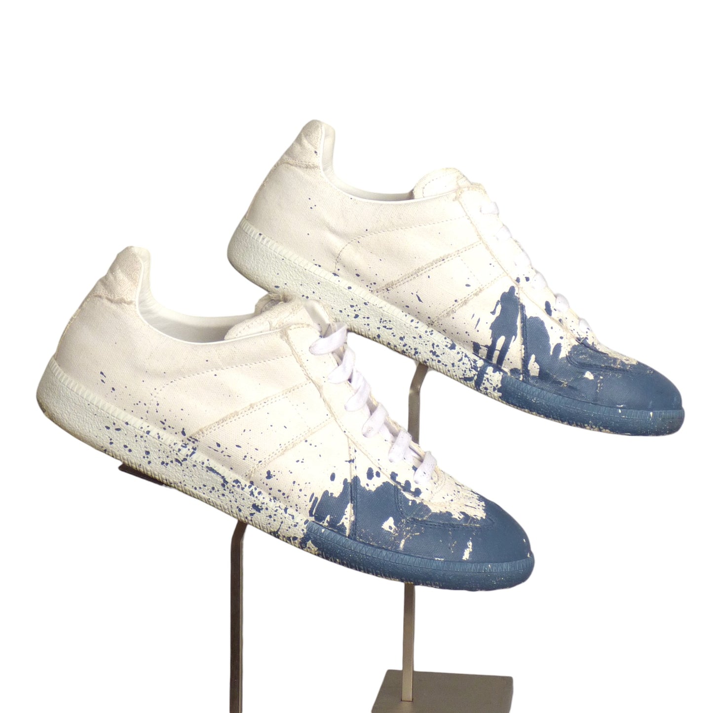 Maison Margiela, Paint Splatter "Replica" Sneakers, Size-45