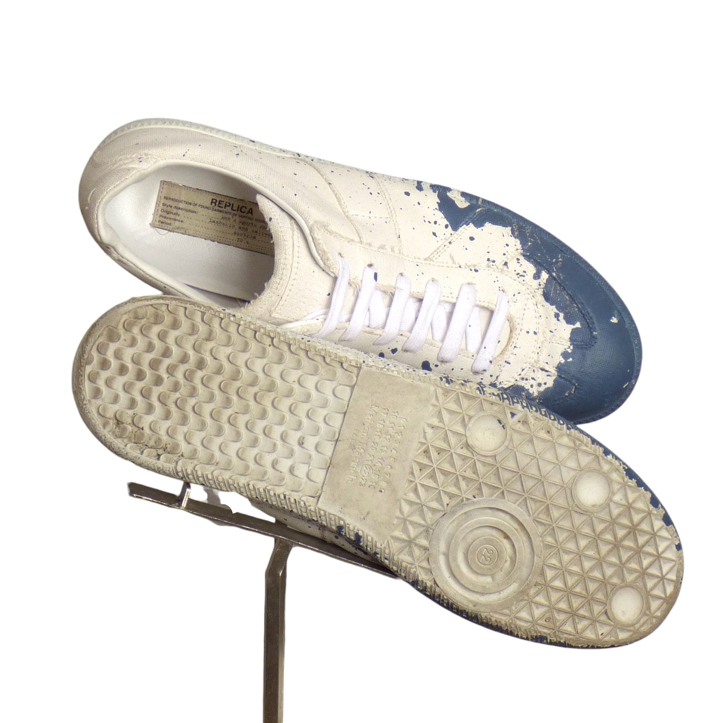 Maison Margiela, Paint Splatter "Replica" Sneakers, Size-45