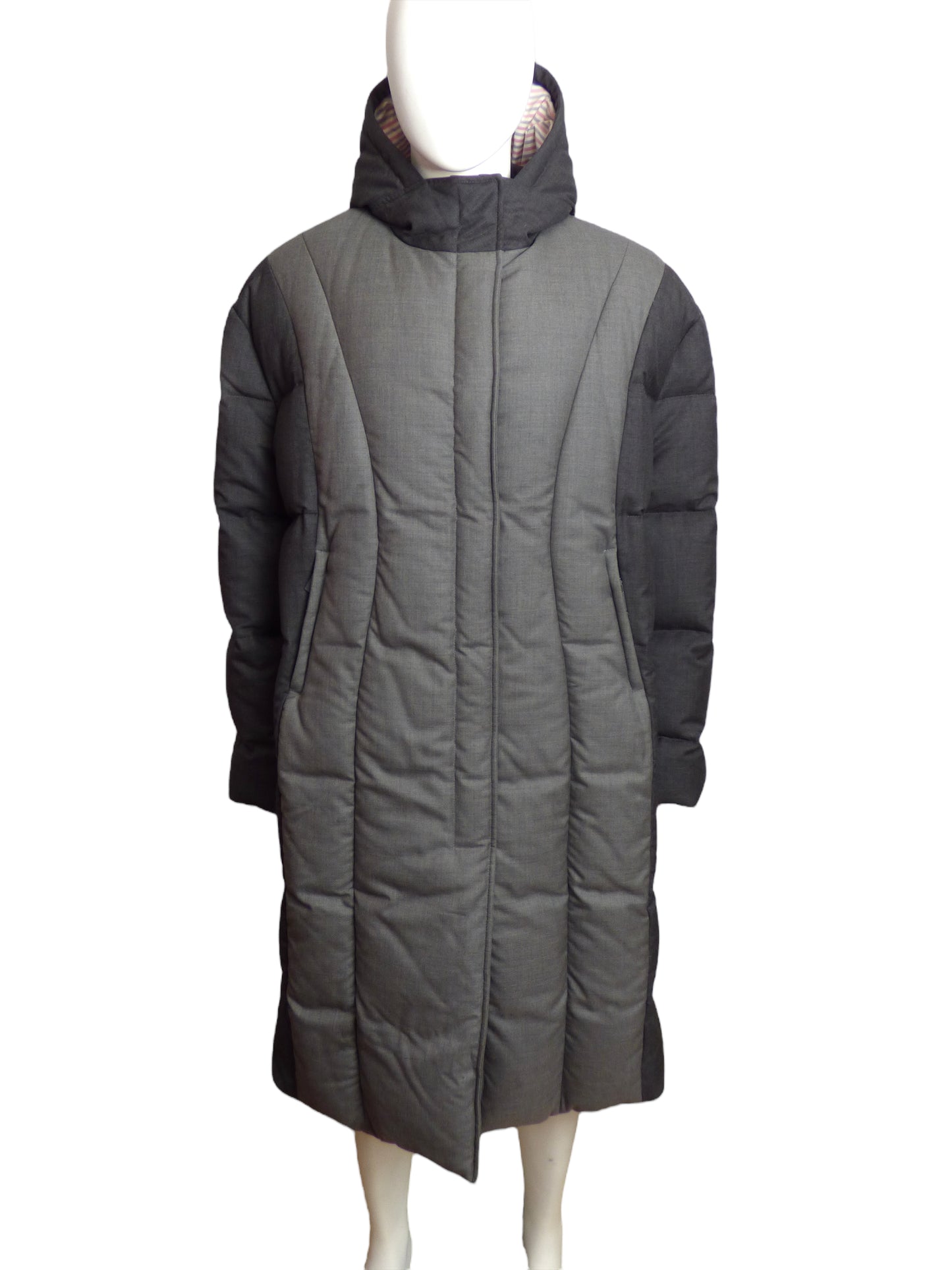 THOM BROWNE- Padded Puffer Coat, Size Medium