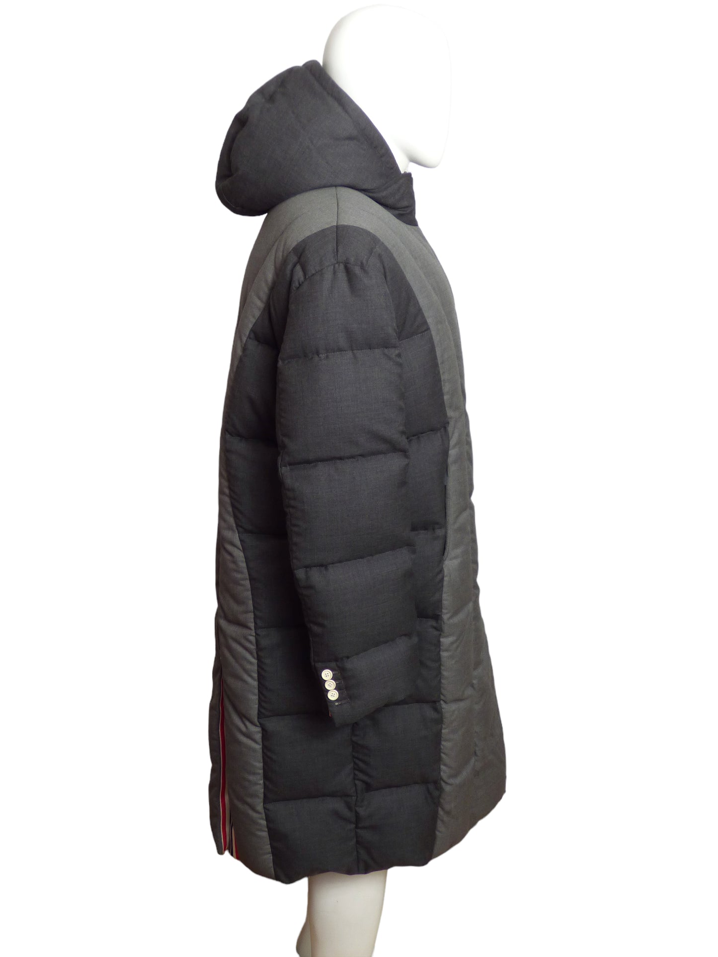 THOM BROWNE- Padded Puffer Coat, Size Medium