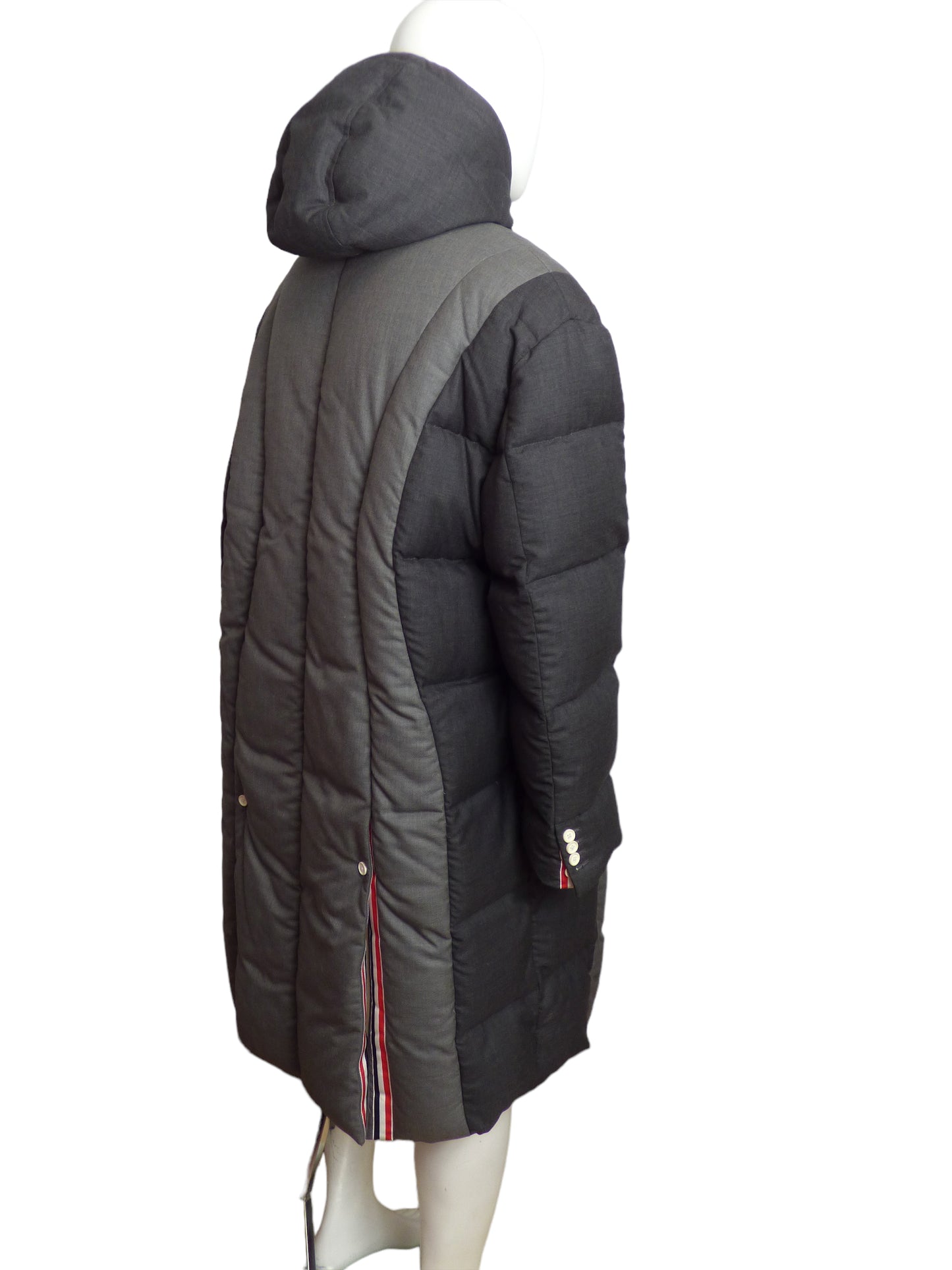 THOM BROWNE- Padded Puffer Coat, Size Medium